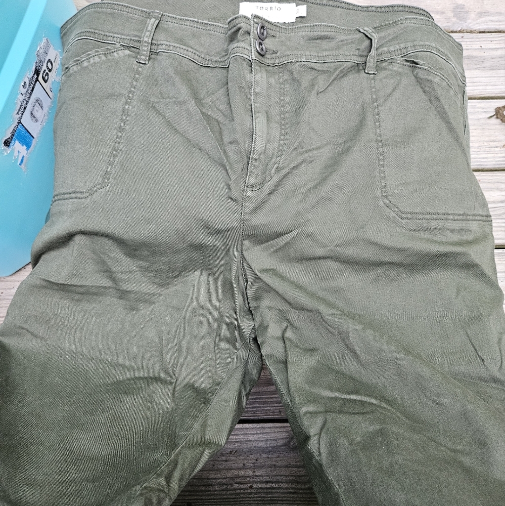 Torrid Cropped Aviator Pants